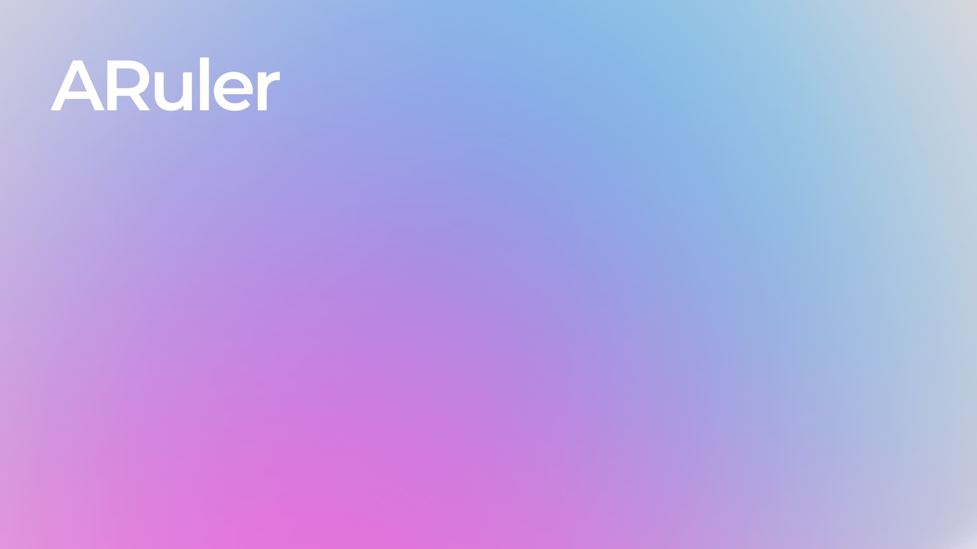 ARuler - Usability Engineering Study