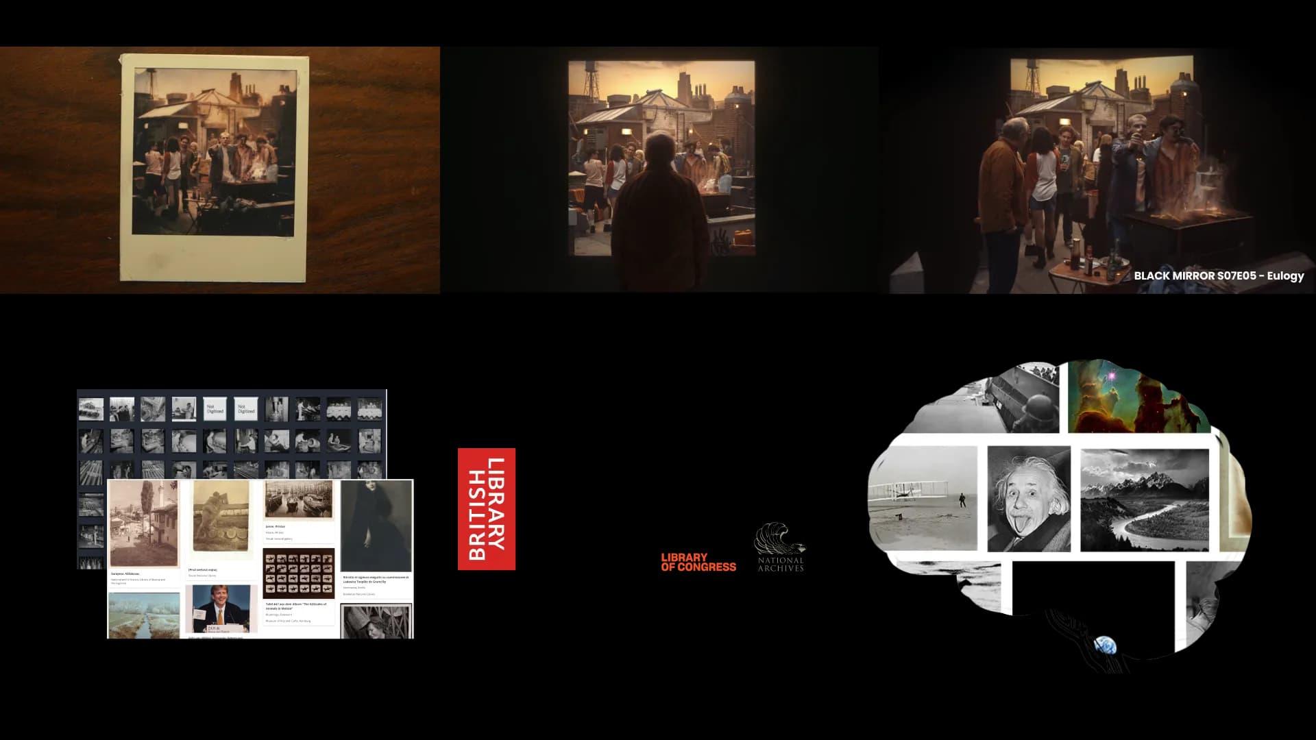 Black Mirror  -  The Entire History of You reference; Archives as Collective Memory