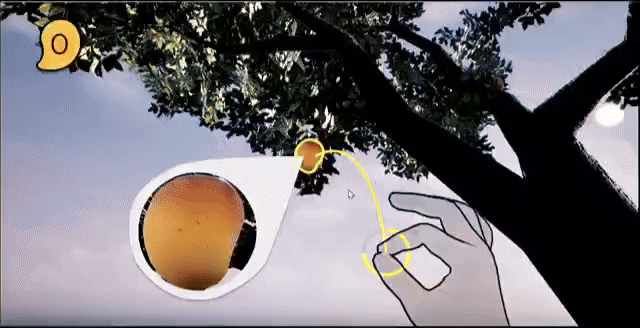 Glide to basket animation